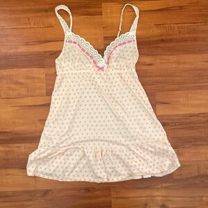NWOT//Victoria’s Secret//Polka Dot Nightie